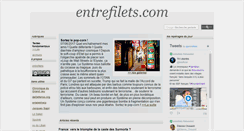 Desktop Screenshot of entrefilets.com